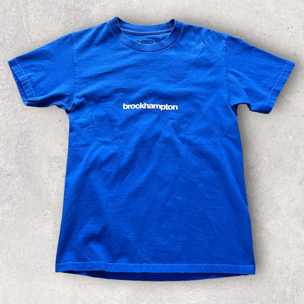 Brock Hampton Boy Band Musuc Graohic T Shirt blue